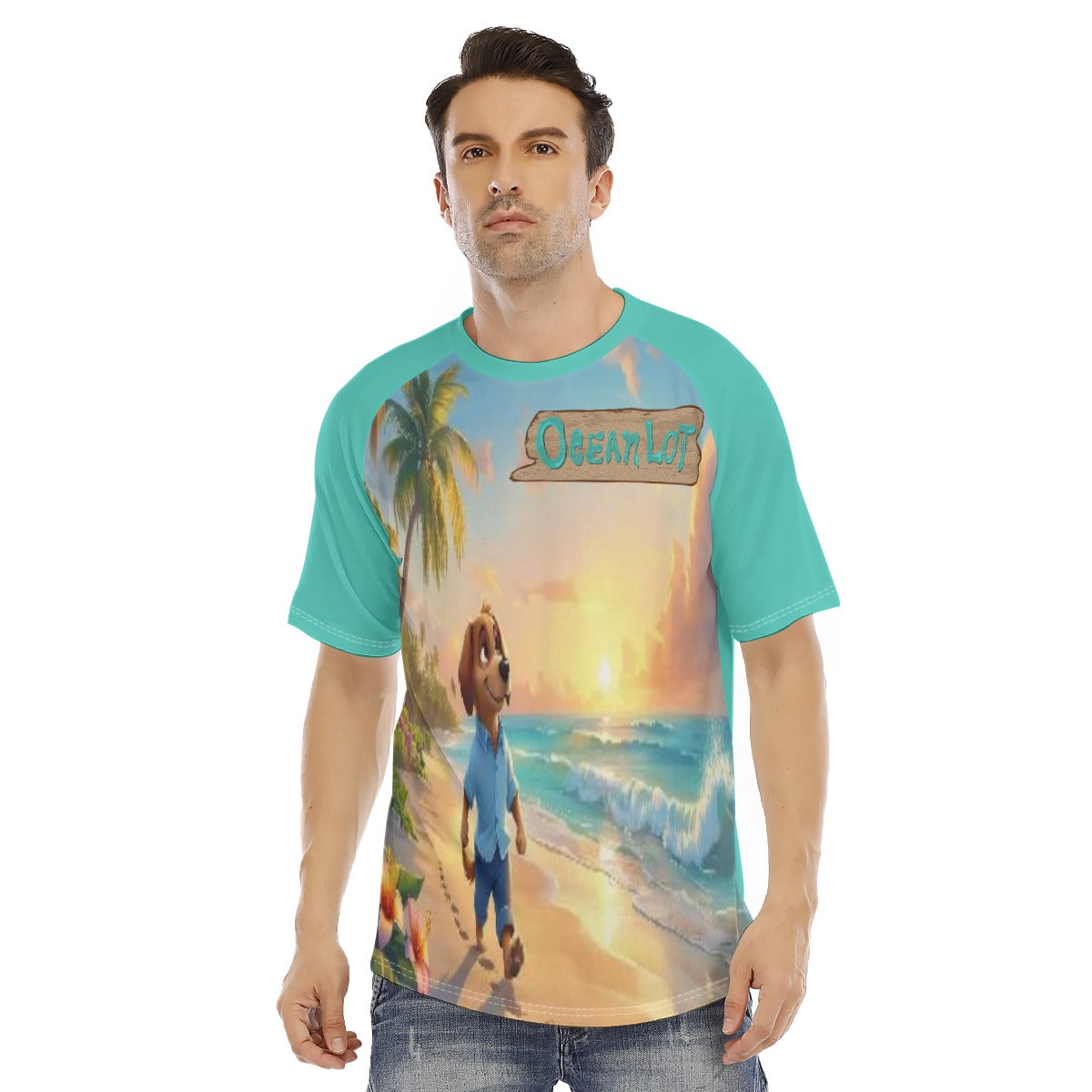 All-Over Print Men's O-neck Short Sleeve T-shirt