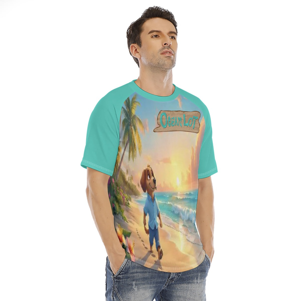 All-Over Print Men's O-neck Short Sleeve T-shirt