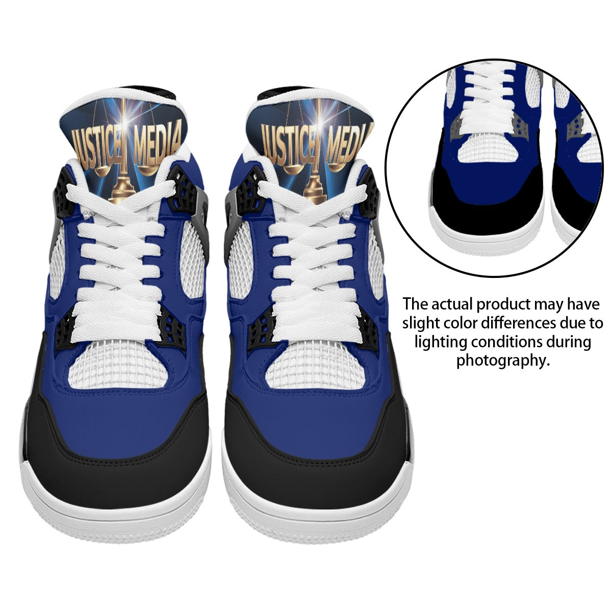 All-Over Print Men's Air Cushion Basketball Shoes