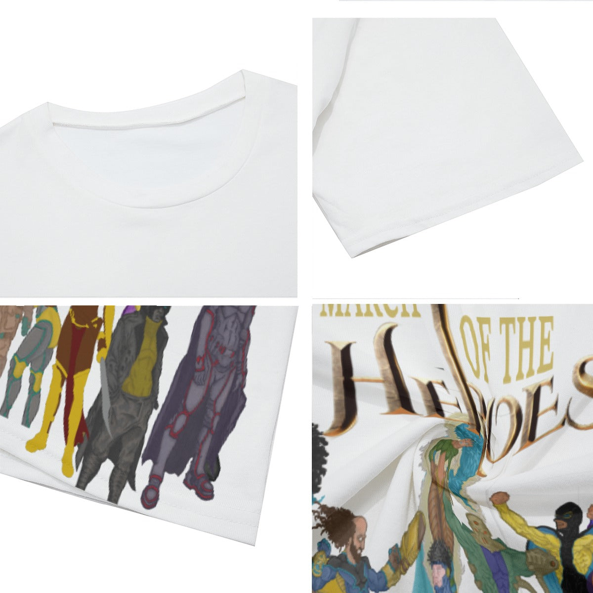 All-Over Print Men's O-Neck T-Shirt | 190GSM Cotton