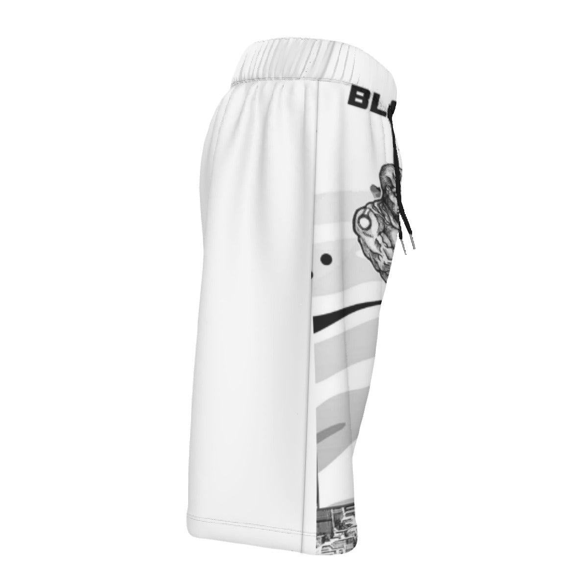 All-Over Print Men‘s Beach Shorts With Lining
