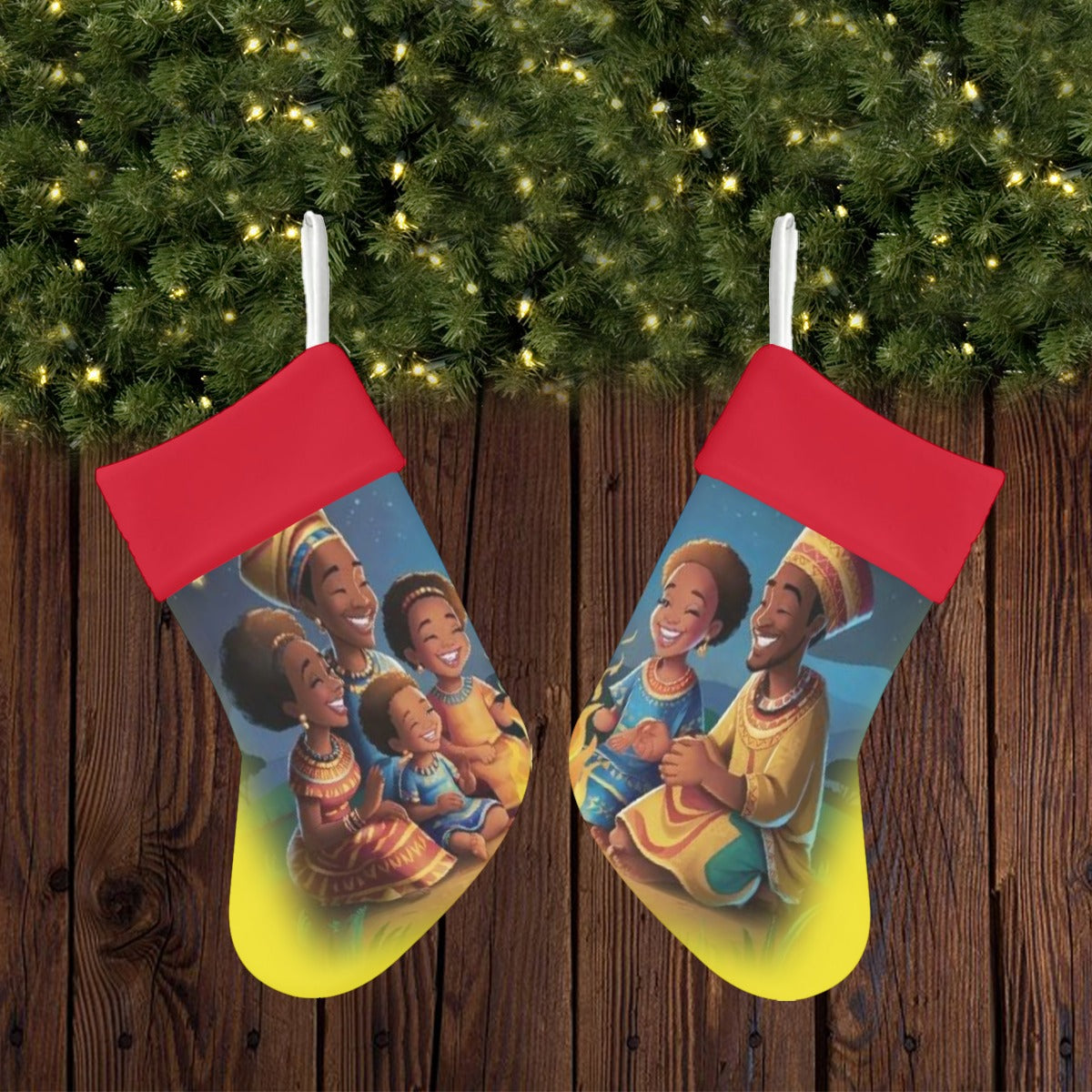 All-Over Print Christmas Socks