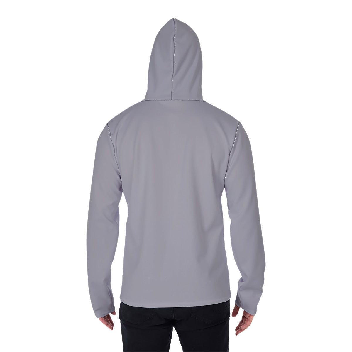 All-Over Print Men's Pullover Hoodie With Mask