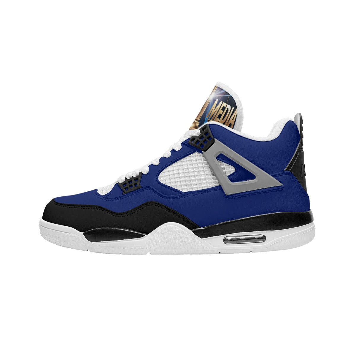 All-Over Print Men's Air Cushion Basketball Shoes