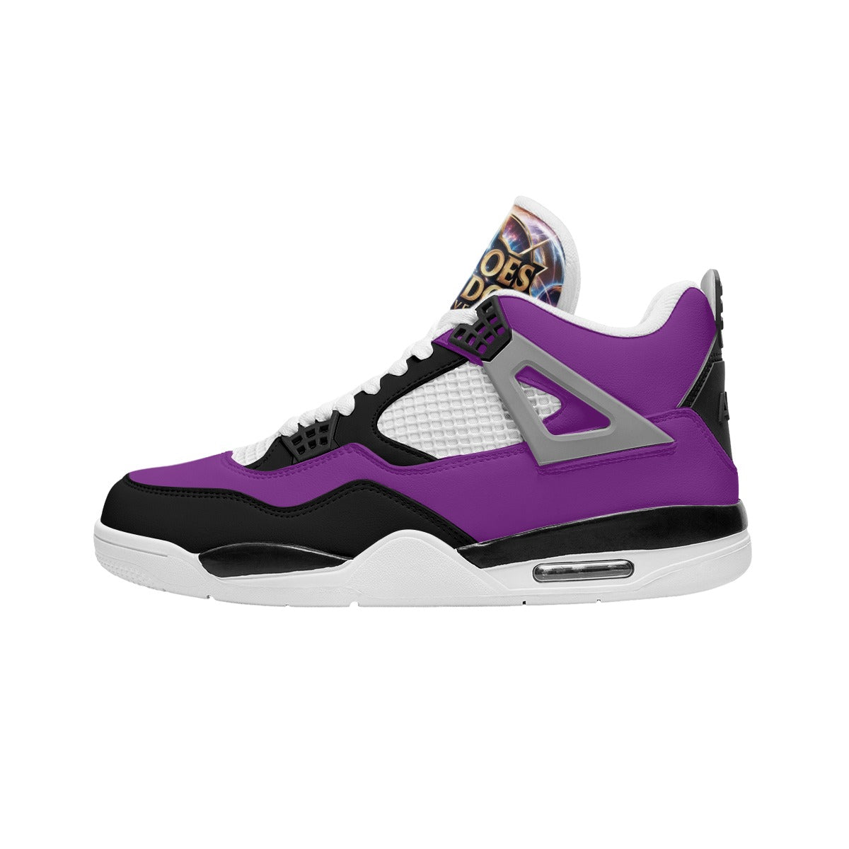 All-Over Print Men's Air Cushion Basketball Shoes