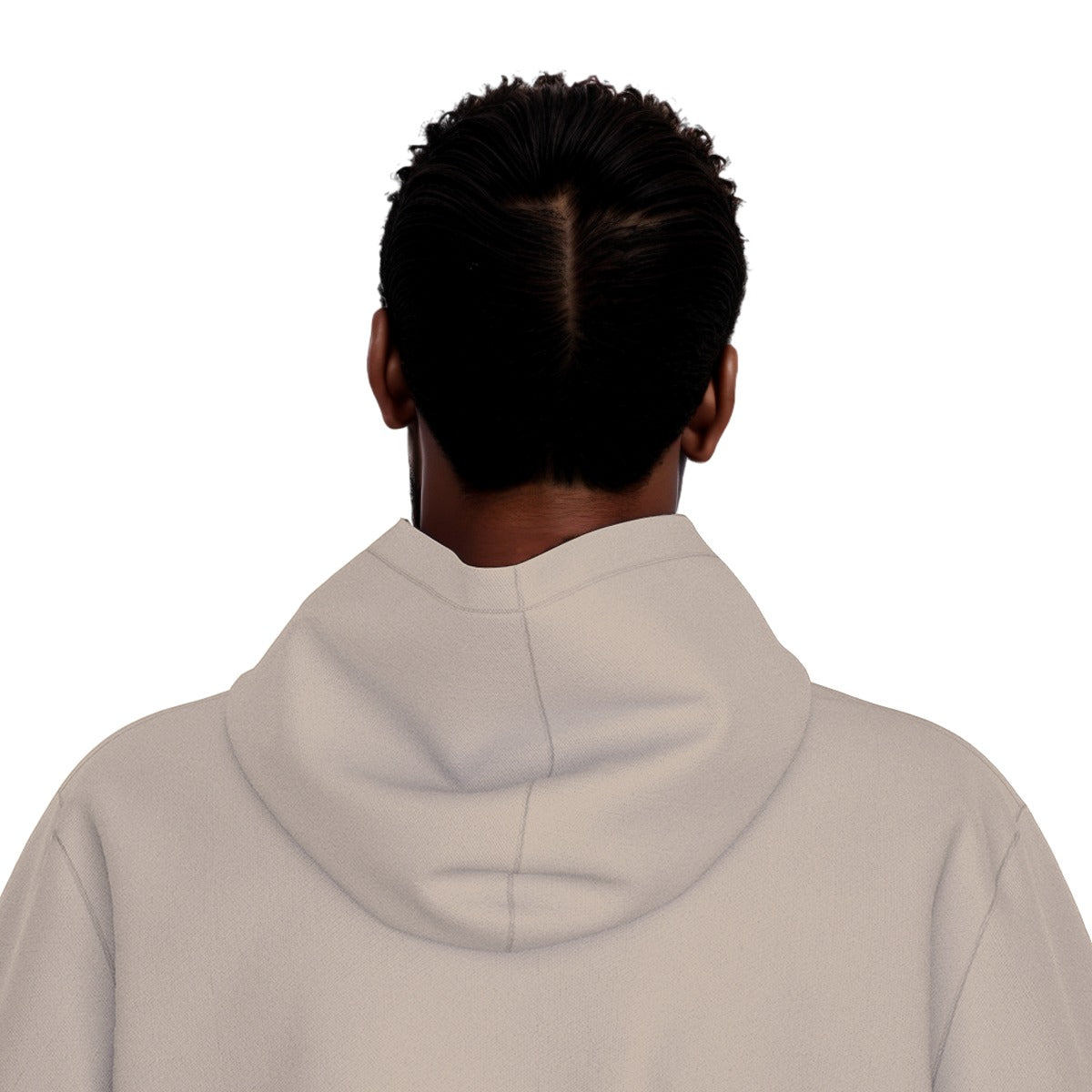 All-Over Print Unisex Zipper Hoodie With Black Lining