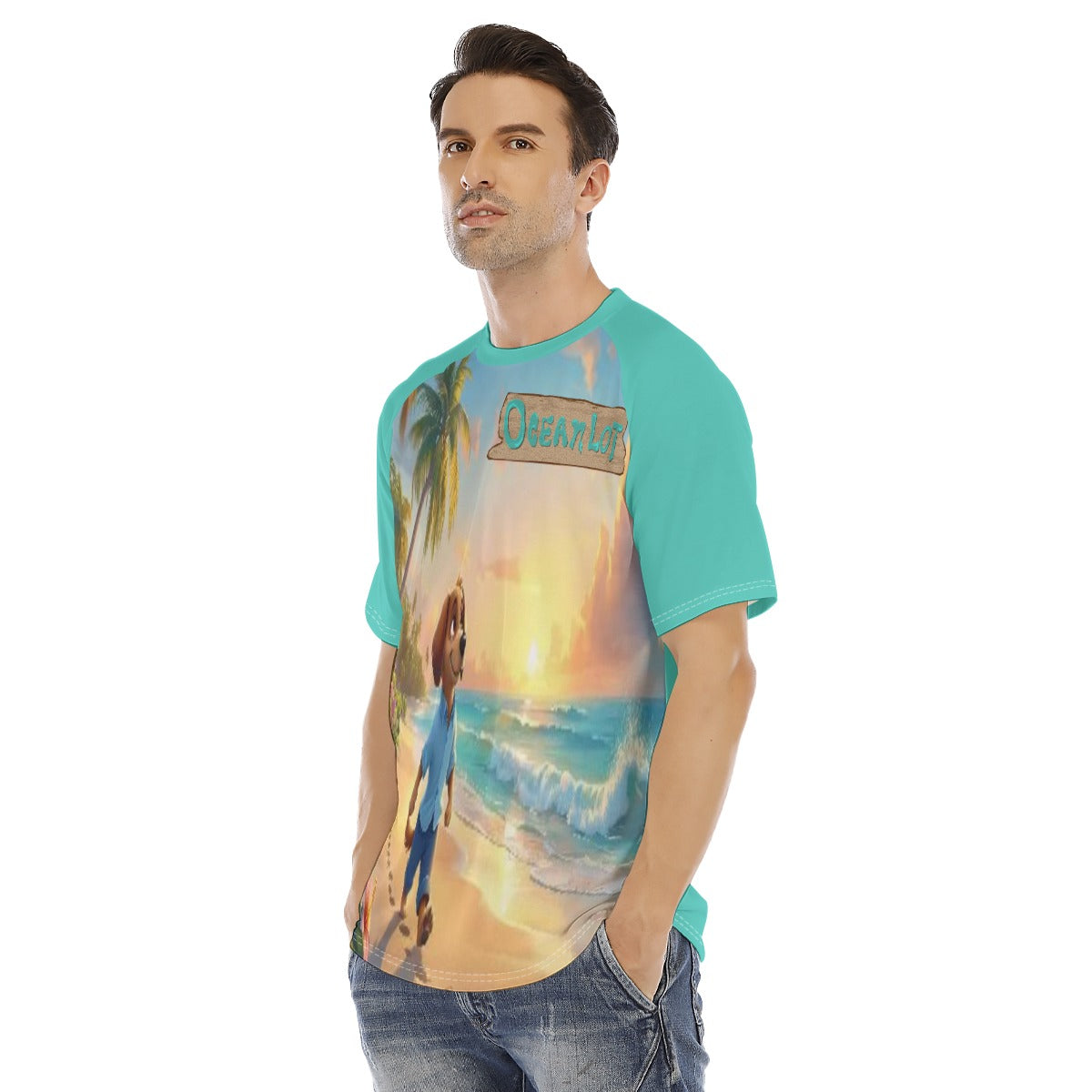 All-Over Print Men's O-neck Short Sleeve T-shirt