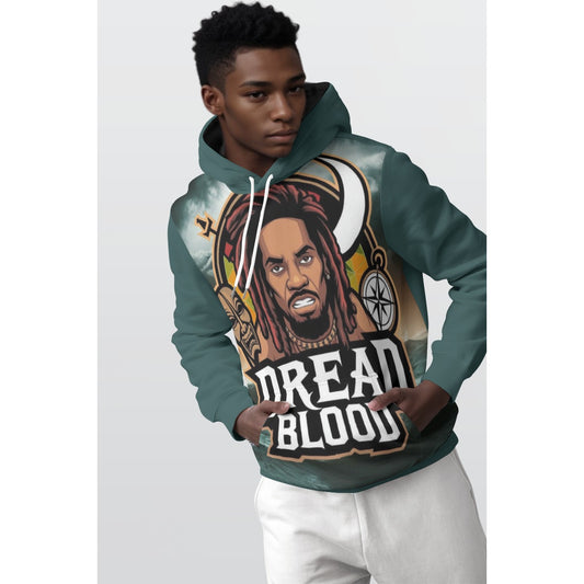 All-Over Print Men's Pullover Hoodie