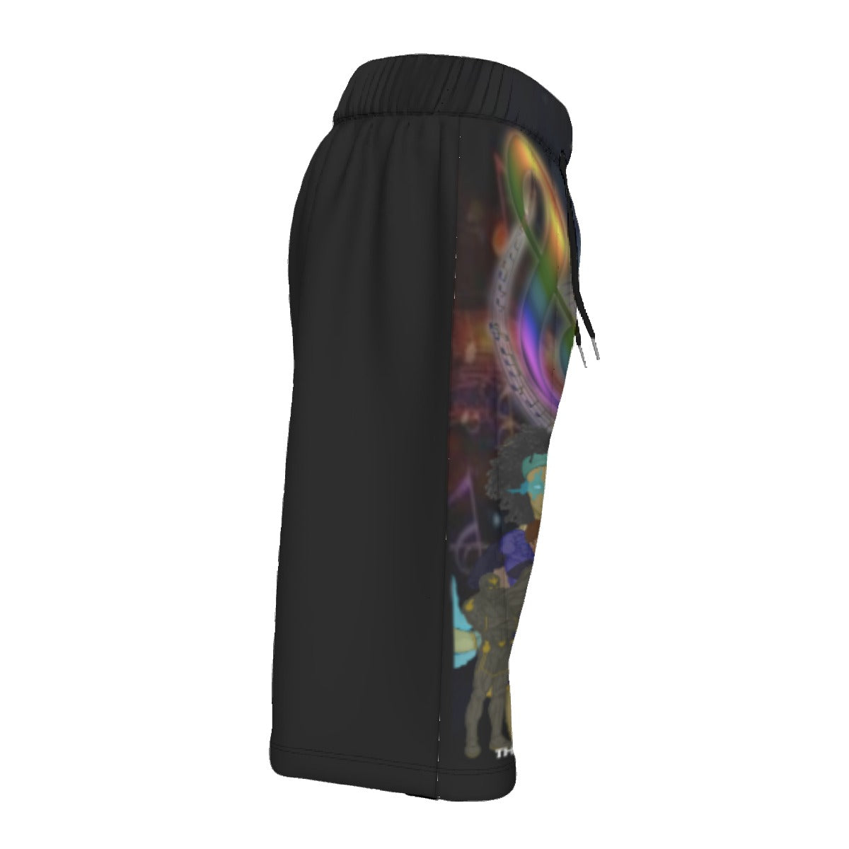 All-Over Print Men‘s Beach Shorts With Lining