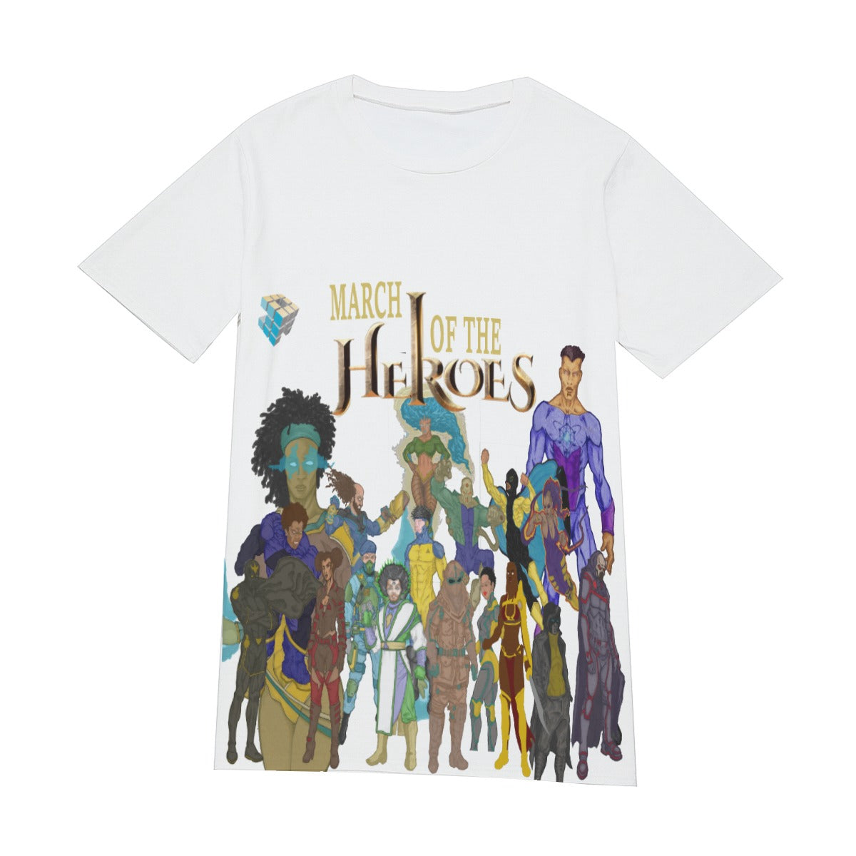 All-Over Print Men's O-Neck T-Shirt | 190GSM Cotton