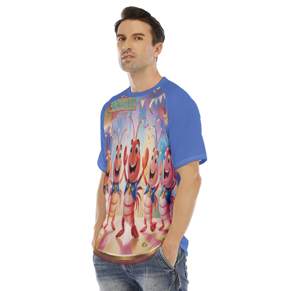 All-Over Print Men's O-neck Short Sleeve T-shirt