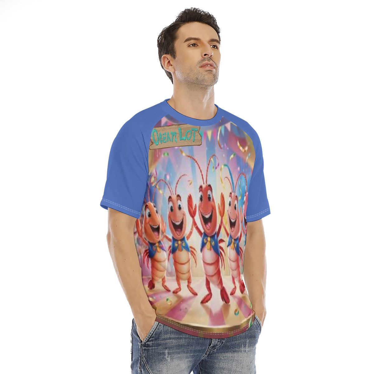 All-Over Print Men's O-neck Short Sleeve T-shirt