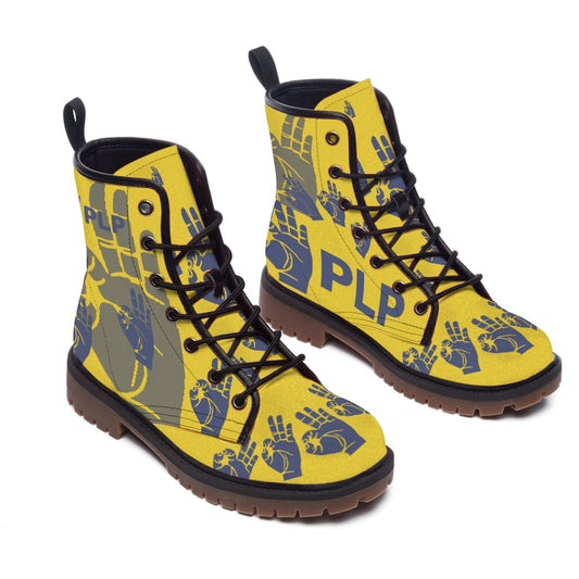 All-Over Print Men's Martin Short Boots